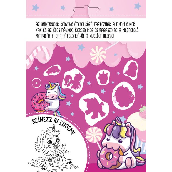Unikornisok - 300 csillámló matricával