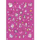 Unikornisok - 300 csillámló matricával