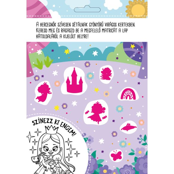 Hercegnők - 300 csillámló matricával