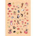 Cuki kutyik - 300 csillámló matricával