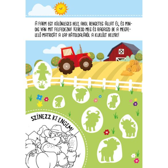 Vidám farm - 300 hologramos matricával