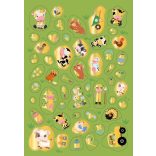 Vidám farm - 300 hologramos matricával