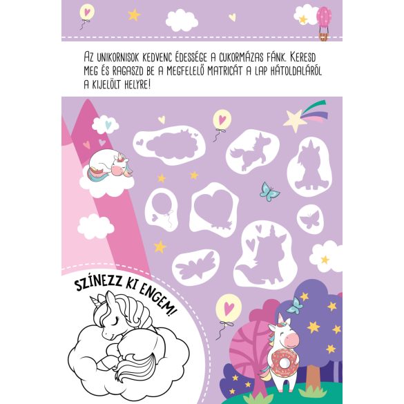 Unikornis - 300 hologramos matricával