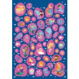 Sellőcske - 300 csillámló, hologramos és ragyogó matricával