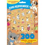 Cuki kedvencek - 300 csillámló, hologramos és ragyogó matricával