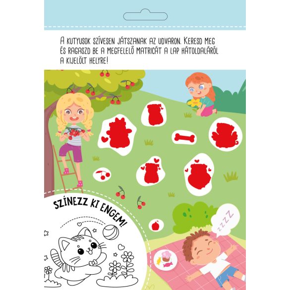 Cuki kedvencek - 300 csillámló, hologramos és ragyogó matricával