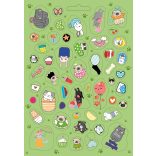 Cuki kedvencek - 300 csillámló, hologramos és ragyogó matricával