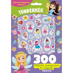   Tündérkék - 300 csillámló, hologramos, és ragyogó matricával