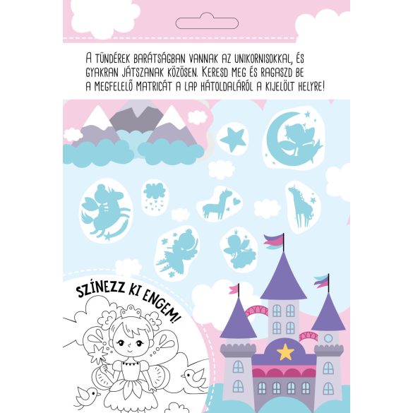 Tündérkék - 300 csillámló, hologramos, és ragyogó matricával