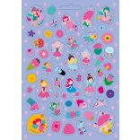 Tündérkék - 300 csillámló, hologramos, és ragyogó matricával