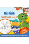 Kisfiúk - mágikus kifestő - ajándék ecsettel