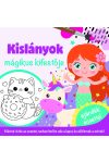 Kislányok - mágikus kifestő - ajándék ecsettel
