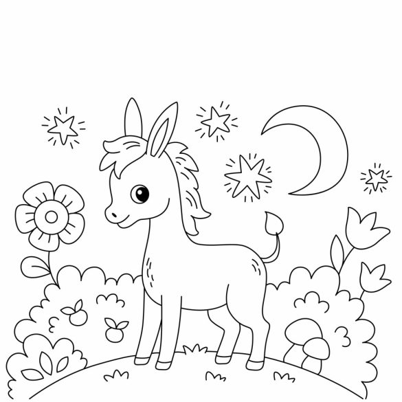 Cuki farm - mágikus kifestő - ajándék ecsettel