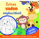 Színes vadon - mágikus kifestő - ajándék ecsettel
