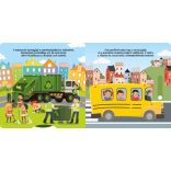 Fedezd fel a járműveket!  Izgő-mozgó könyvecske