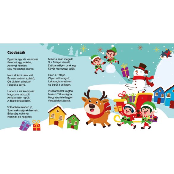 Hófehér karácsony (kihajtható ablakokkal)