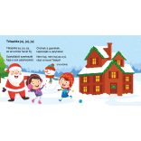 Kiskarácsony, nagykarácsony - karácsonyi versikék (kihajtható ablakokkal)