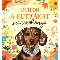 Imádom a kutyákat - színezőkönyv