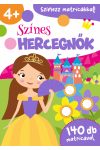 Színes hercegnők 140 db matricával