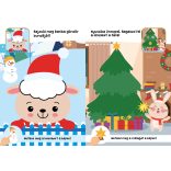 Télapó a farmon nagy matricákkal 1,5+