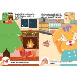 Kis kedvencek karácsonya nagy matricákkal 1,5+