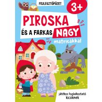 Piroska és a farkas nagy matricákkal 