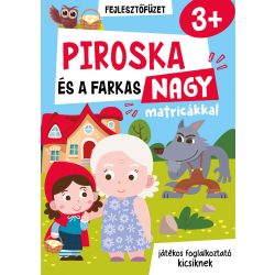 Piroska és a farkas nagy matricákkal 