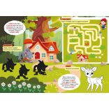 Piroska és a farkas nagy matricákkal 