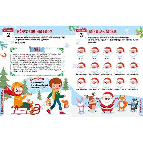 24 Adventi játékos feladat 5+