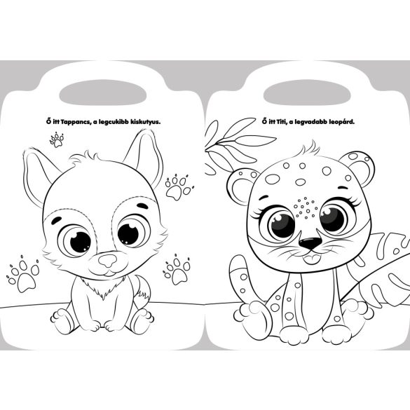 Színezd ki a cukikat! - kifestő gyerekeknek