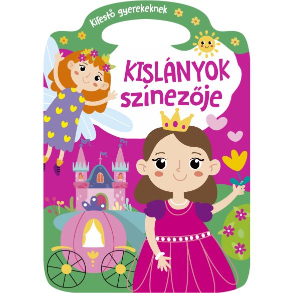 Kislányok színezője 