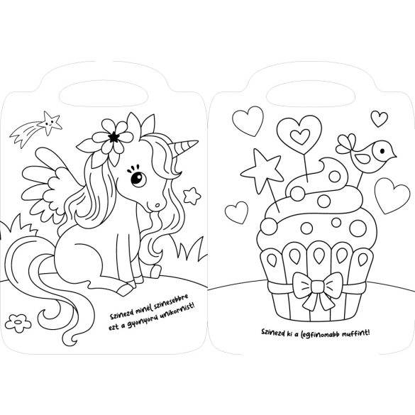 Kislányok színezője 