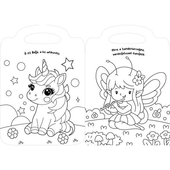 Kislányok színezője 