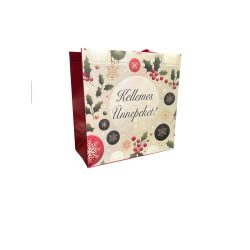 26x26x12 cm Kellemes ünnepeket! kicsi - bevásárlótáska