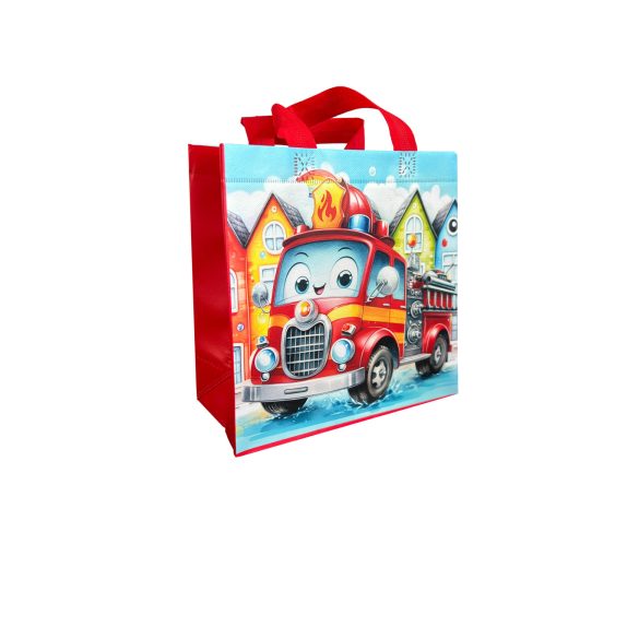26x26x12 cm Tűzoltó kicsi - bevásárlótáska