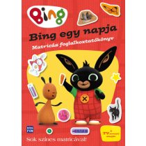 Bing egy napja - Matricás foglalkoztatókönyv