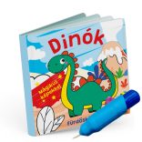 Dinók fürdőskönyv - színváltós, mágikus képekkel 