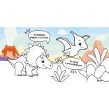 Dinók fürdőskönyv - színváltós, mágikus képekkel 