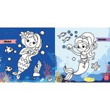 Hercegnők fürdőskönyv - színváltós, mágikus képekkel 