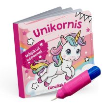   Unikornis fürdőskönyv - színváltós, mágikus képekkel 
