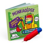   Munkagépek fürdőskönyv - színváltós, mágikus képekkel 