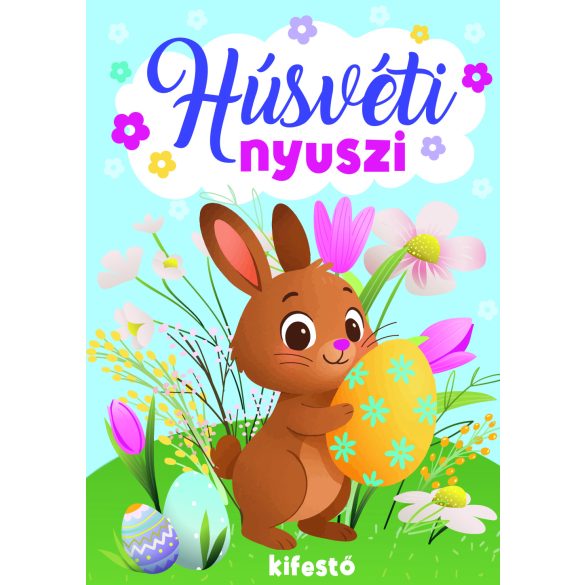 Húsvéti nyuszi kifestő