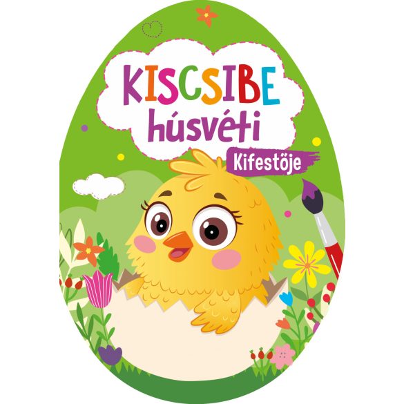 Kiscsibe húsvéti kifestője 