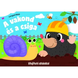 A vakond és a csiga - kihajtható ablakokkal 