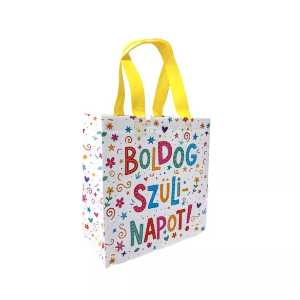 Boldog szülinapot bevásárlótáska