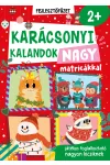 Karácsonyi kalandok nagy matricákkal játékos foglalkoztató kicsiknek