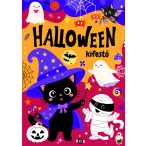 Halloween kifestő matricákkal
