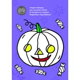 Halloween kifestő matricákkal