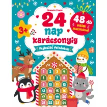   24 nap karácsonyig Fejlesztő feladatok 48 db vidám matricával +3
