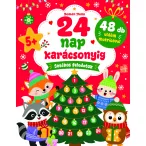   24 nap karácsonyig Játékos feladatok 48 db vidám matricával 5+